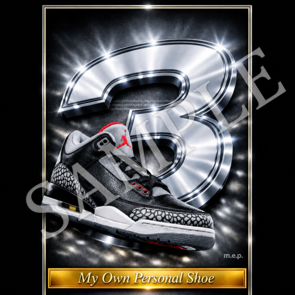 #3 Shoe Trading Card