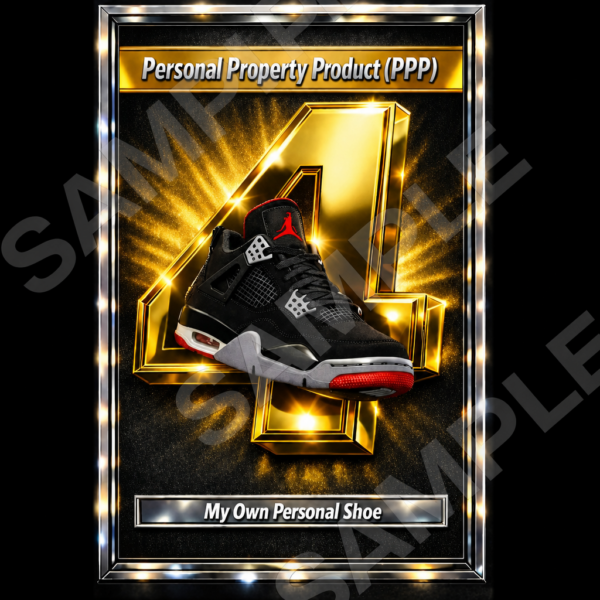 #4 Shoe Trading Card