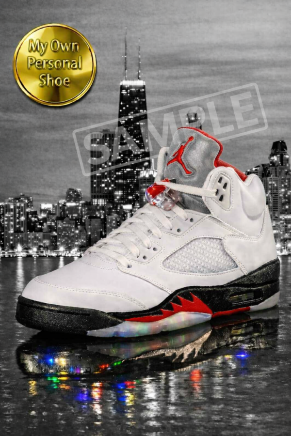 #5 City Scape Shoe Trading Card