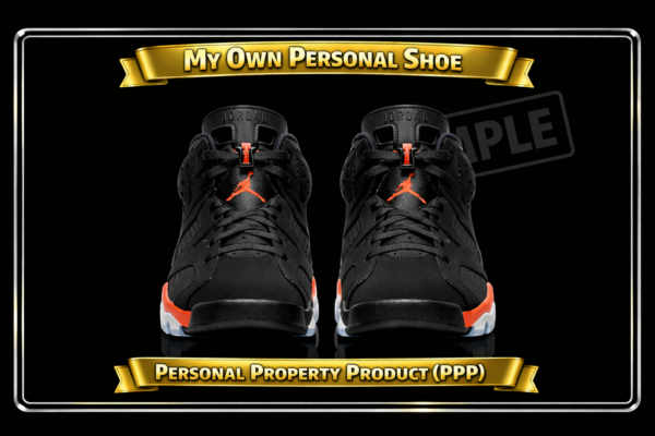 PPP Shoe Trading Card (#6 Black)