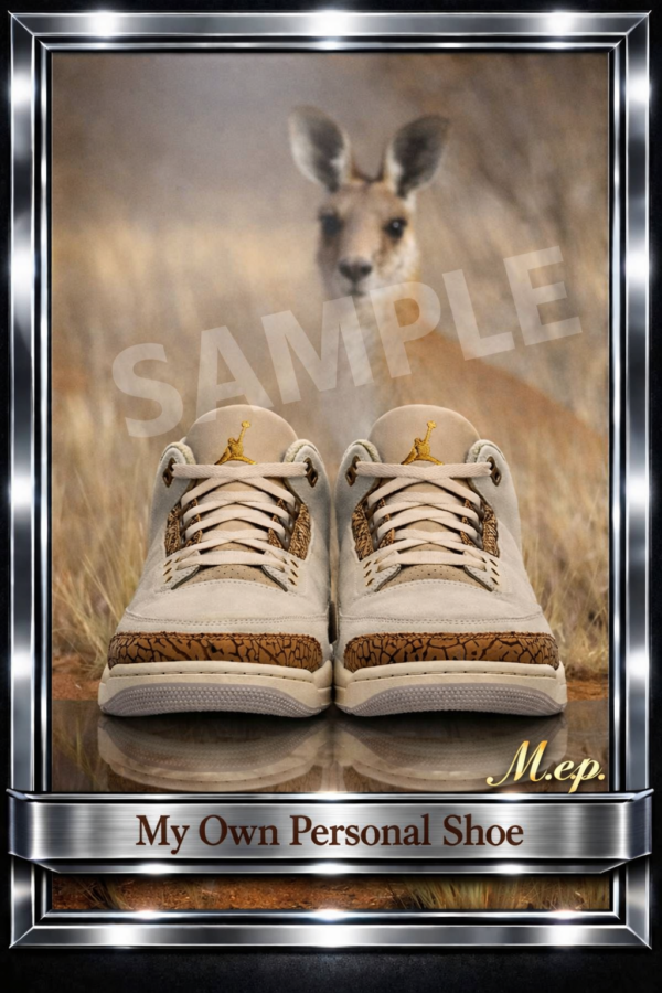 Kangaroo #3 Shoe Trading Card