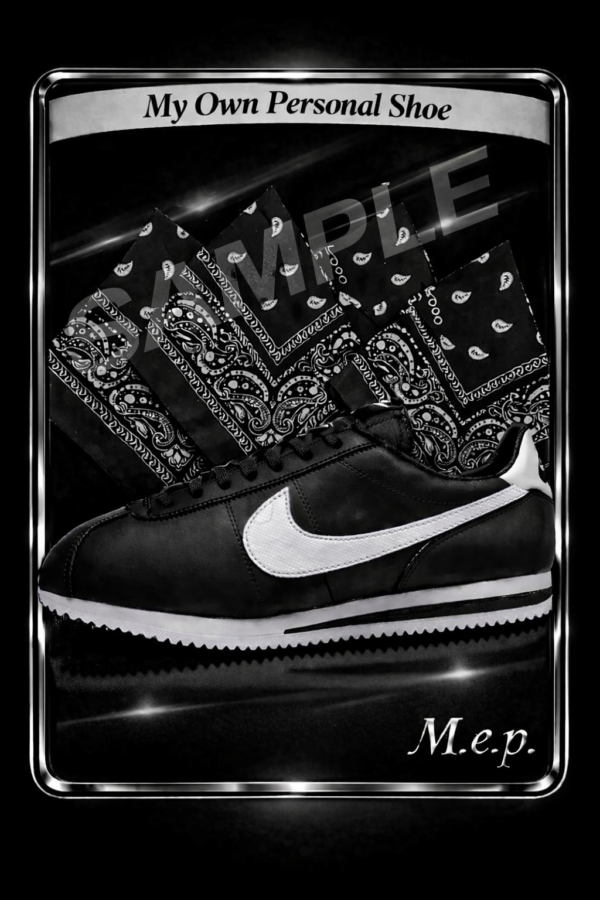 Cortez Black Shoe Trading Card