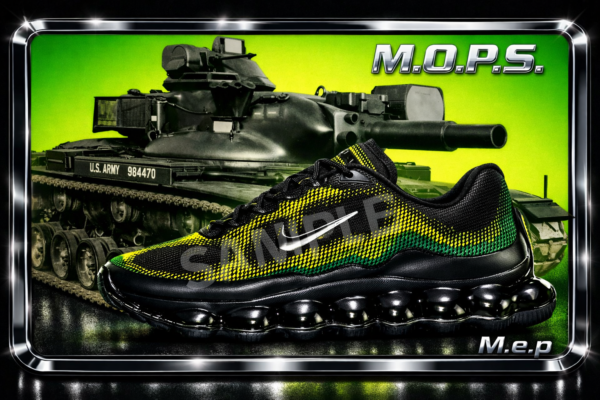 Tank Max Shoe Trading Card