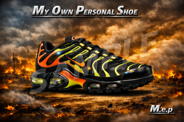 Burning Max Shoe Trading Card