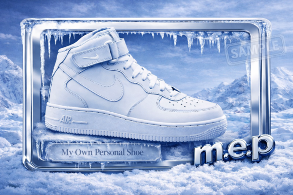 White Air Force 1 Trading Card