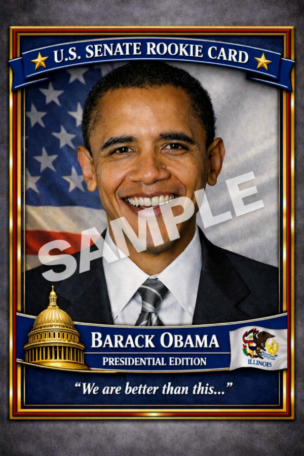 Obama Trading Card 8